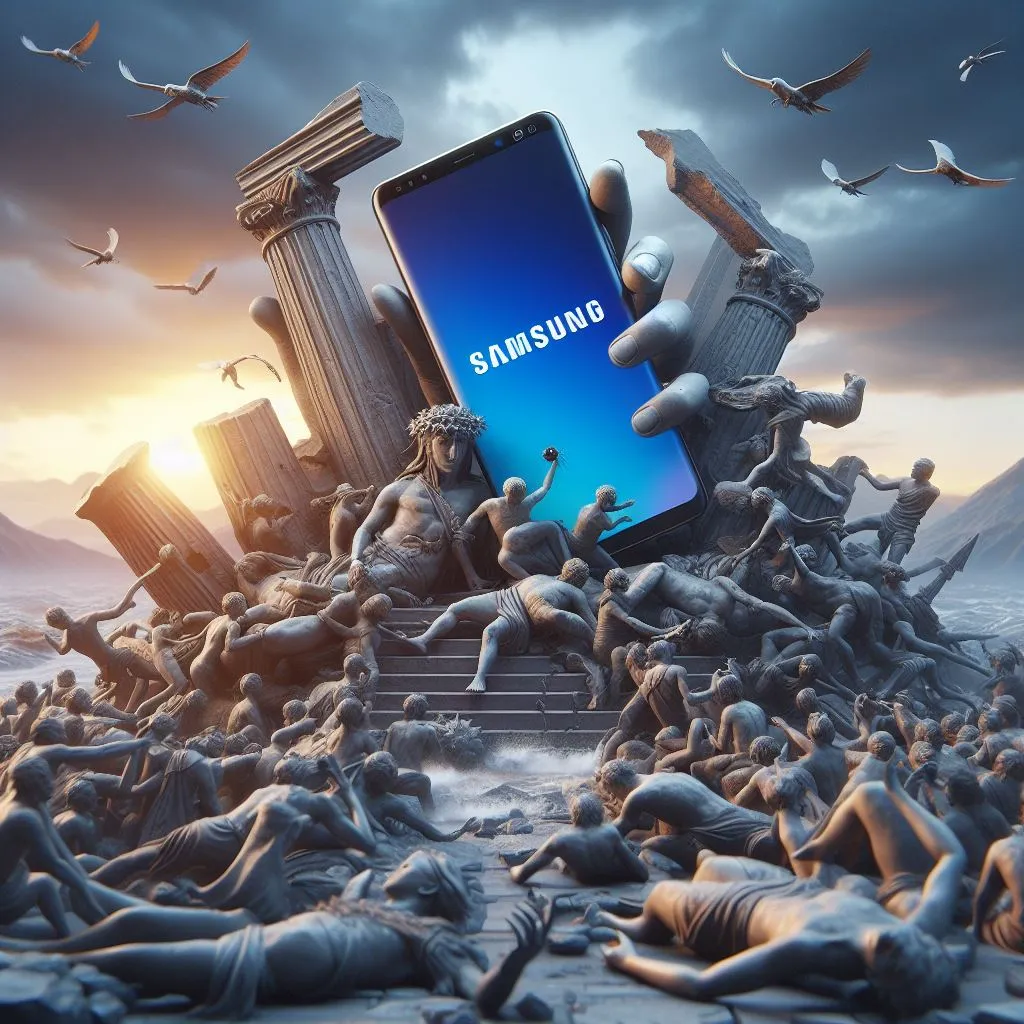 Samsungが１位から陥落